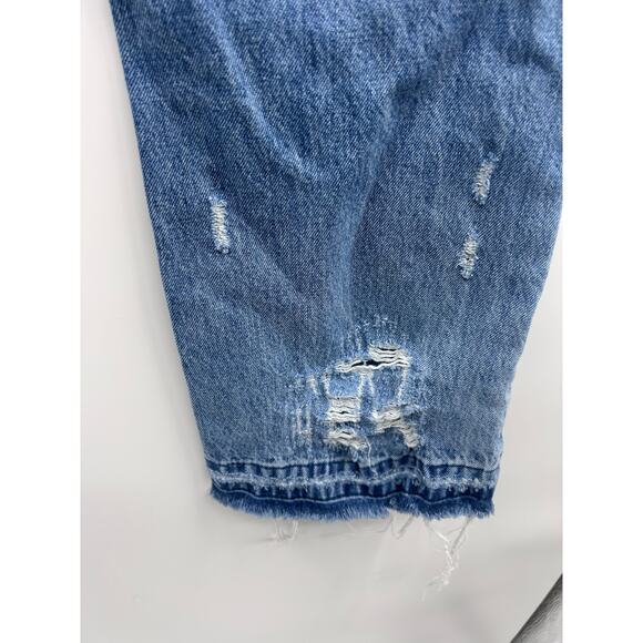 Jaded London Dolls Kill Patchwork Jeans Y2K Grunge Indie Sz 25 Denim Boyfriend - Picture 9 of 11